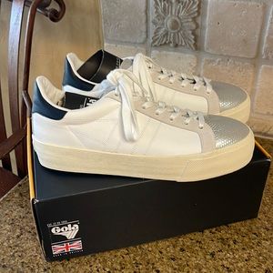 Gola platform sneakers size 10